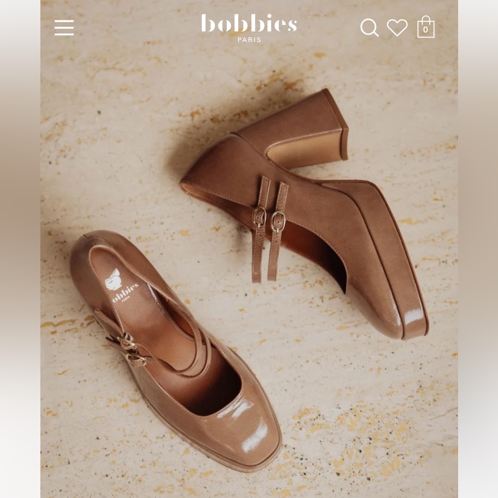 Bobbies Paris Women's Brown Heels